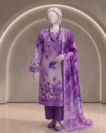 Beautiful embroidered 3 Piece Chikankari Pakistani Dress