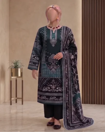 Comfortable 3 piece printed lawn for fresh seasonal fashion