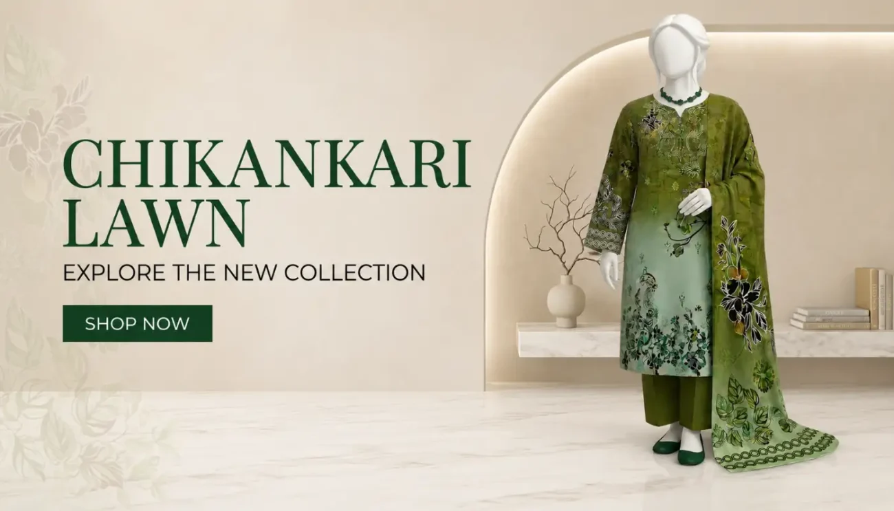 Chikankari Lawn celebrating sophisticated traditional fashion