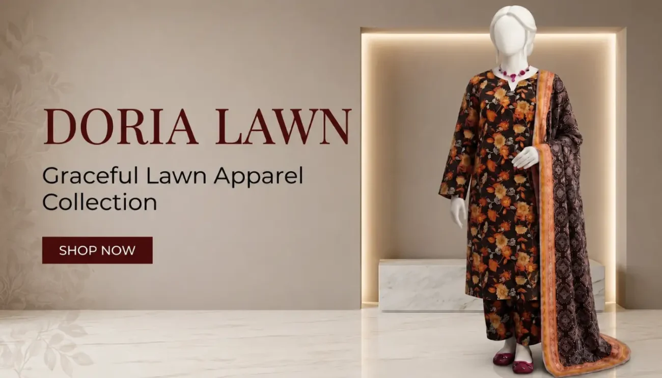 Doria Lawn presenting everyday comfort apparel