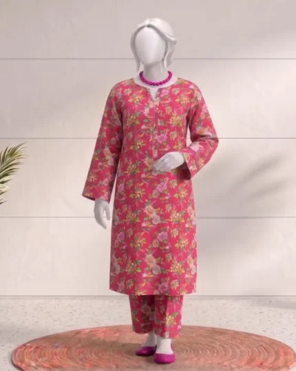 2 Piece Printed Lawn Suit LN-006
