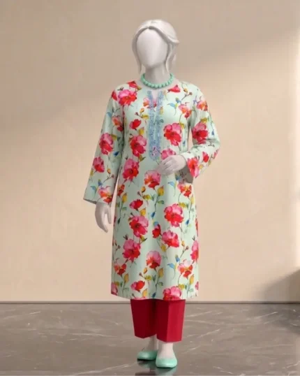 2 Piece Printed Lawn Suit LN-003