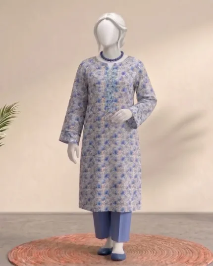 2 Piece Printed Lawn Suit LN-001